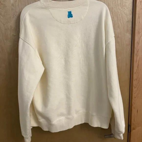 Teddy Fresh Hand Drawn Puffy Paint Crewneck - Cream / Large - Picture 2 of 2